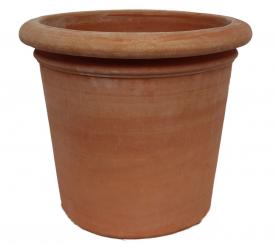 Vaso ohne Dekoration Ø 90 cm Terra di Impruneta A-Ø 98 cm, I-Ø 79 cm, Höhe 81 cm Gewicht in kg: 95 