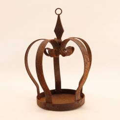 Gartenkrone mit Boden 21 cm | braun