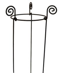 OttO-Staudenhalter Höhe 90 cm Ø 30 cm Made in EU flexibel, stabil, erweiterbar, Form Rund, Metall Vollmaterial 