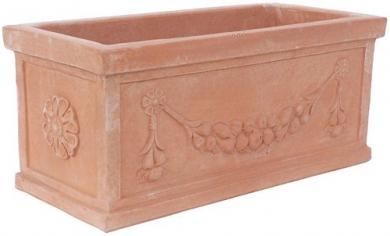 Cassetta Festonato von 41 cm bis 120 cm Seitenlänge Terra di Impruneta 