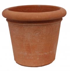 Vaso ohne Dekoration Ø 40 cm Terra di Impruneta A-Ø 41 cm, I-Ø 33 cm, Höhe 35 cm 40 cm