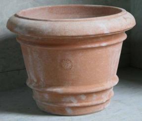 Vaso Conca Lisica 70 Durchm: 70 x Hoehe 51 cm Terra di Impruneta 