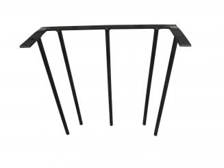 Rosenbogen DÜBEL aus Metall 12 mm Vollmaterial roh Breite 40cm Höhe 40cm Tiefe 12,5cm, 1-SET (2 Stück) 