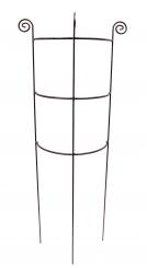 Staudenhalter HUGO halbrund stabil Höhe 150 cm, Breite 45 cm Vollmaterial Rankhilfe Pflanzstütze Rankgitter 