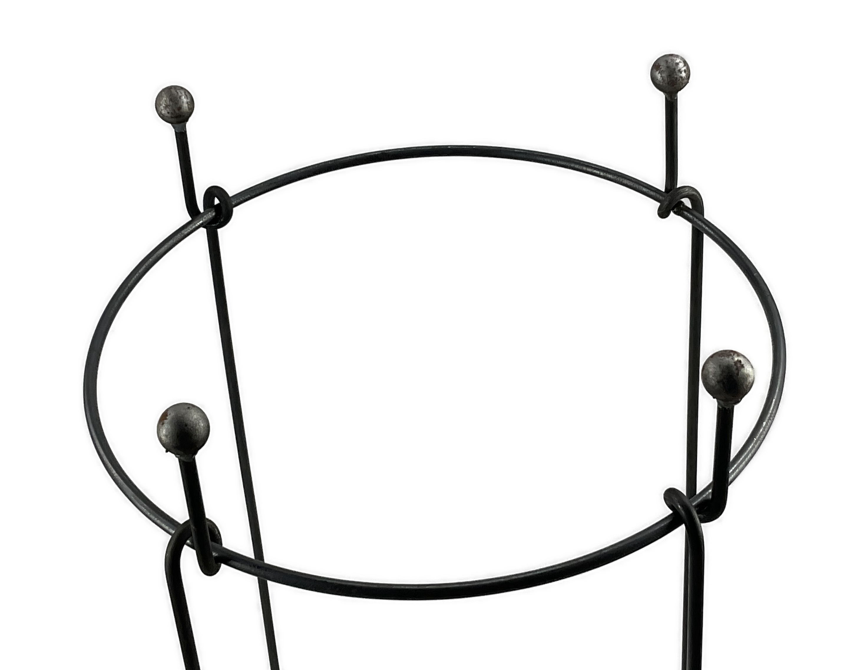 6er-Set Rankstäbe Mit Kugel In Edelrost – 90 Cm Hohe Pflanzstützen Für Stauden & Kletterpflanzen